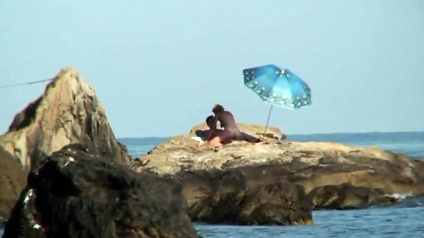 Beach Voyeur Finds A Lustful Amateur Couple Having Hot Sex Video at Porn pic image