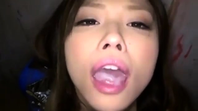 Nasty Japanese - Nasty Japanese Girl Takes A Heavy Load Of Cum In Her Mouth Video at Porn Lib